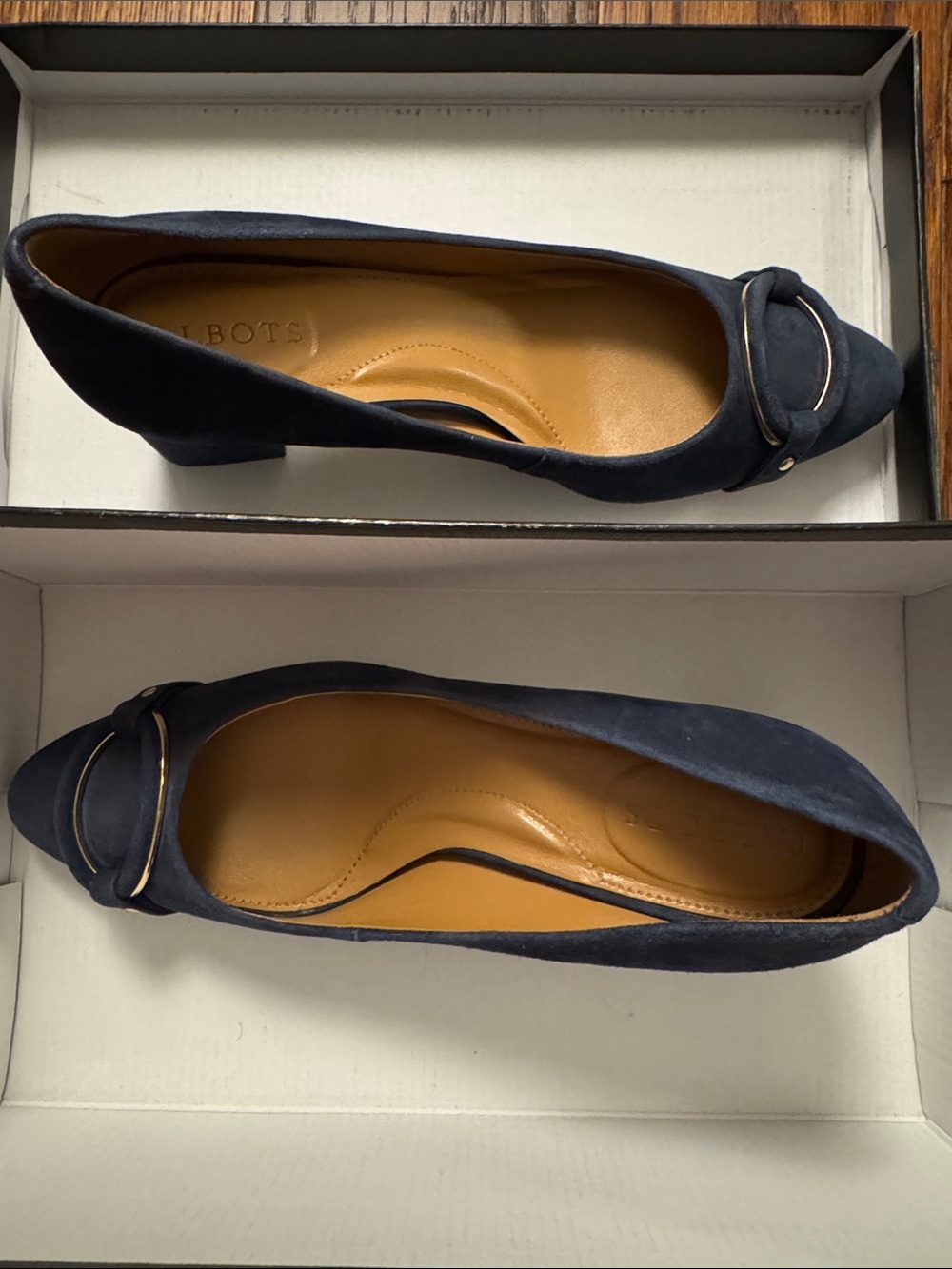 Talbots Women’s Indigo Blue Kayla Buckle.